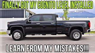 I Finally Got My 3quot Level Installed On My 2024 Chevy Silverado 3500 But Im Not Happy With It [upl. by Ona]