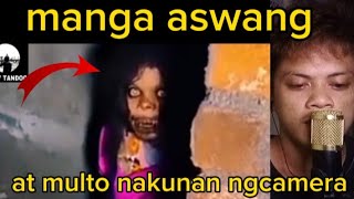 ASWANG AT MULTO NAKUNAN NG VIDEO PANOORIN ANG VIDEO REACTIOn [upl. by Woolley]