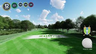 Mitcham Golf Club  Hole 12 [upl. by Eissirhc]