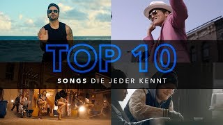 10 SONGS die JEDER kennt [upl. by Rawdin547]