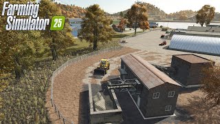 Build A Cement Product Factory At Hutan Pantai Map Farming Simulator 25 Early Access [upl. by Burnsed]