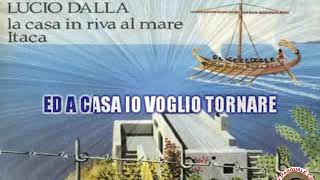 Lucio Dalla Itaca KARAOKE FAIR USE [upl. by Yllak]