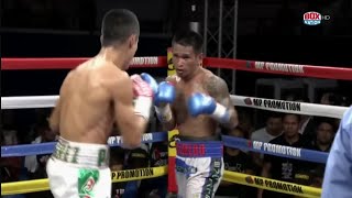 Jhon Riel Casimero vs Ramirez [upl. by Ezarras]