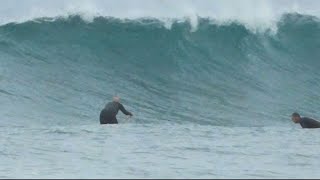 Sup surfing en Suances con tablas Starboard [upl. by Luca853]