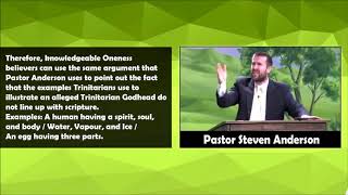 Response to quotPentecostal Oneness Doctrine Debunkedquot Pastor Steven L Anderson [upl. by Nosoj132]