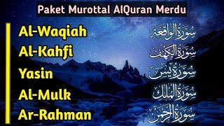 Murottal Merdu Surah ALWAQIAH ALKAHFI YASIN ALMULK ARRAHMAN Penarik Rezeki [upl. by Hamachi427]