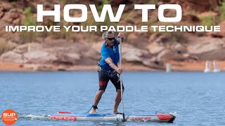 How To Improve your Stand Up Paddleboard Technique  SUPBoardguidecom [upl. by Croom]