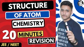 Structure Of Atom Class 11  Chemistry  For JEE amp NEET  Full Revision In 20 Minutes [upl. by Yrallam454]