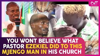 YOU WONT BELIEVE WHAT PASTOR EZEKIEL DID TO THIS MJENGO MAN IN HIS CHURCH [upl. by Adnihc354]