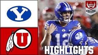 BYU Cougars vs Utah Utes  Full Game Highlights  ESPN College Football [upl. by Willette123]