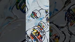 avoriaz morzine portesdusoleil skiing snowboarding art artgallery showskiing [upl. by Accever929]