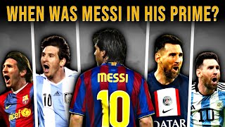 When was Lionel Messi in his Prime [upl. by Dewar]