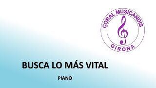 PianoBusca lo más vital [upl. by Anahahs]