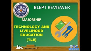 Technology and Livelihood Education TLE LET Reviewer [upl. by Attenohs]