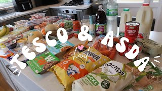 SLIMMING WORLD TESCO amp ASDA SHOPPING HAUL [upl. by Chilson]