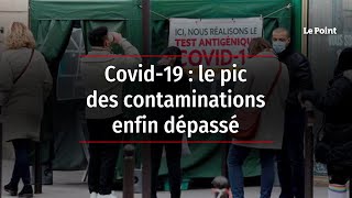 Covid19  le pic des contaminations enfin dépassé [upl. by Aivlys418]