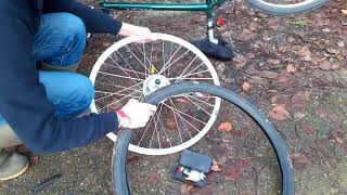 Swytch bike part1  wheel fitting [upl. by Filiano78]