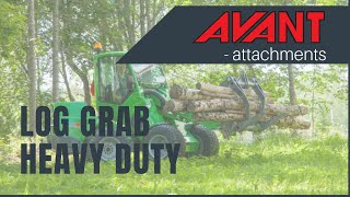 Avant attachments Log grab heavy duty [upl. by Portwin]