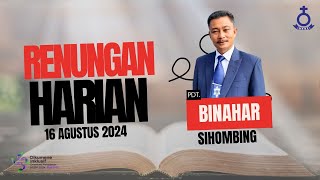 RENUNGAN HARIAN HKBP CIJANTUNG  Jumat 16 Agustus 2024 [upl. by Alyahsat]