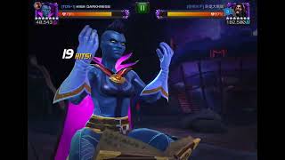 MCOC AW R2 Sorcerer Supreme puts R3 Serpent boss 1 mil hp back on ice [upl. by Block]