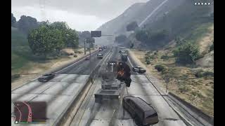 Tank war Police Escape 5 ⭐ 2  Super Chase Grand Theft Auto V 2023 [upl. by Otho]