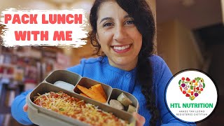 Pack Lunch With Me 🍱 Bento Box Lunch Ideas from a Dietitian for a Balanced Lifestyle [upl. by Hendren]