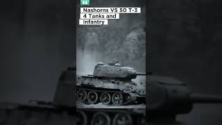 German Nashorns Barely Survived Soviet T34 and Infantry Onslaught [upl. by Ragnar912]