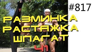 Тренировка дома и на турнике  Как правильно разминаться Упражнения Разминка Ч1 [upl. by Dianna]