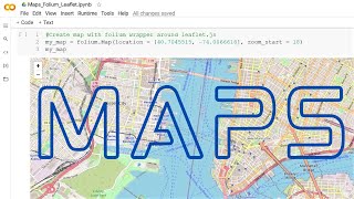 Interactive Maps in Python on COLAB  FOLIUM amp GEOPANDAS [upl. by Fidelio556]