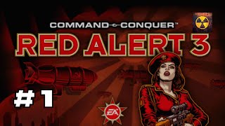 lets play episode 1 Red Alert 3 Soviet Campaign  stop holding my hand [upl. by Kwon]