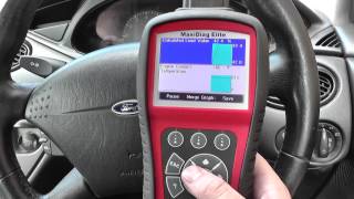 Ford Live Data Graphing With Autel MD802 [upl. by Lettie]