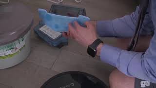 How to set up a Robot Vacuum to a Mop？with Coredy robtic water tank attachment [upl. by Mapel]