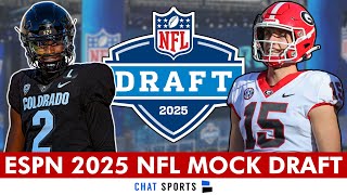 2025 NFL Mock Draft From ESPN’s Matt Miller 1st Round Picks For All 32 Teams WITH Trades [upl. by Onit]