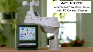 AcuRite Weather Station with PC Connect Remote Monitoring Product Features [upl. by Siraved]