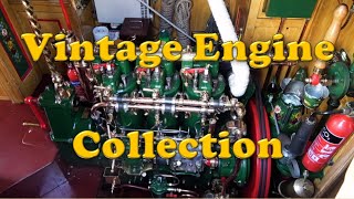 Narrowboat Life  2020  No124  Vintage Engine Collection [upl. by Gonsalve]