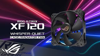 ROG XF120 Fan Testing vs NFF12 amp CP12Hp Old Testing Method [upl. by Niknar144]