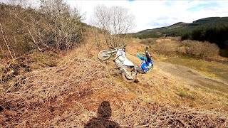 Plews Medium Enduro Tyre 1st Ride Review [upl. by Alvar322]