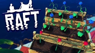 THE FLOWER FARM Raft Survival Episode 15 [upl. by Adaval]