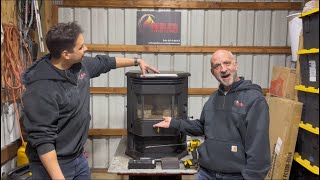 Whitfield Profile 20 Pellet Stove Control Board Replacement and Troubleshooting Help Tutorial [upl. by Nyroc]