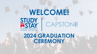 EduNovas 2024 Study and Stay™ Capstone Graduation Ceremony [upl. by Bob]