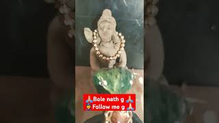 Bole nath g clay art 2024bolenathstatus mahakal mahakalstatus mahadev mahadev bole [upl. by Amias840]