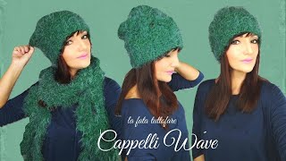 TUTORIAL Cappello uncinetto quotWavequot ⭐lafatatuttofare [upl. by Irtimid]