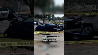 Woman Ejected from Her Car after Dodge Challenger Hits 124 MPH in Crash [upl. by Auric]