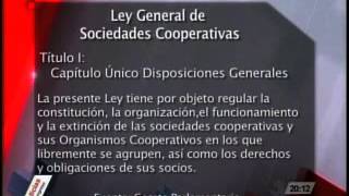 Diputados aprueban expedir Ley General de Sociedades Cooperativas [upl. by Lemaceon]