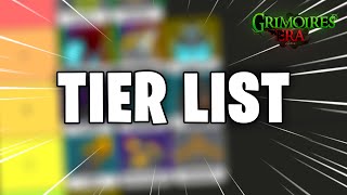 Ranking Every Magic From Worst To Best In Grimoires Era Roblox [upl. by Lotsyrc192]