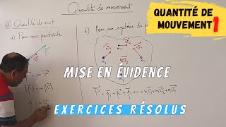 Quantité de mouvement 1 SV amp SG Mise en évidence et définitions [upl. by Llevram]