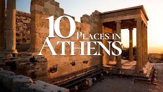 10 Most Beautiful Places to Visit in Athens Greece 4K 🇬🇷  Athens Travel Guide [upl. by Litnahs]