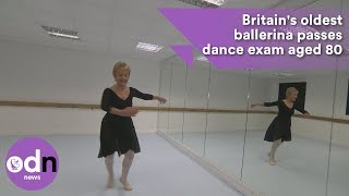 Britains oldest ballerina passes dance exam aged 80 [upl. by Lombardo]