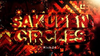 Sakupen Circles 100 by Nick24 and more  Geometry dash [upl. by Turino313]