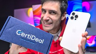 iPhone 12 Pro Max RECONDICIONADO com 2 ANOS DE GARANTIA na CertiDeal😱Unboxing Português PT [upl. by Sikko]